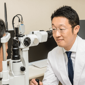 精密検査をする様子